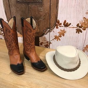 Rocky Cowboy leather boots - Great Condition!